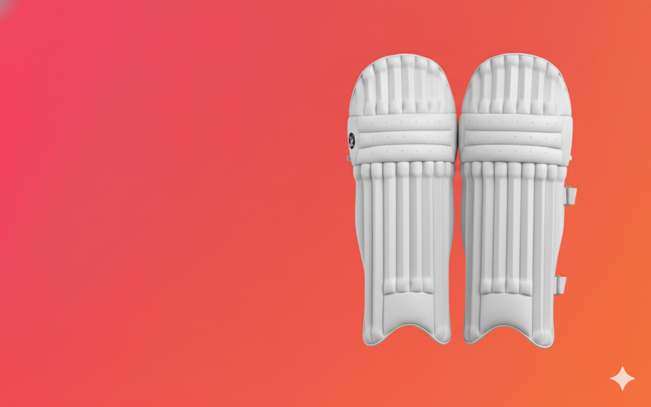 Cricket Leg Guard Banner